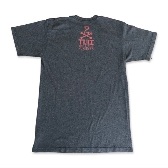 TLFI Brand Movie Poster Graphic T-Short Grey L - Picture 5 of 5